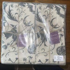 Sur La Table Halloween Napkins, Set of 8 NEW
